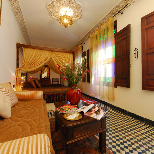 Riad Dar Chrifa Hotel Fes Riad Fes : Exemple de Suite